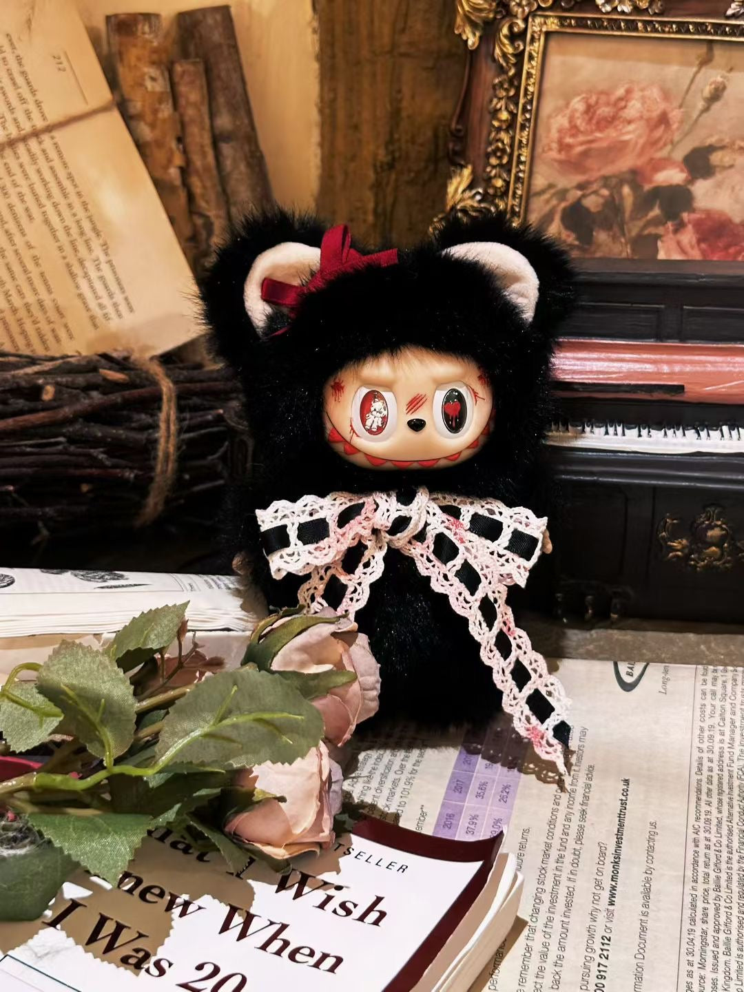 Custom Labubu Kill Bear(Bill) - AXing