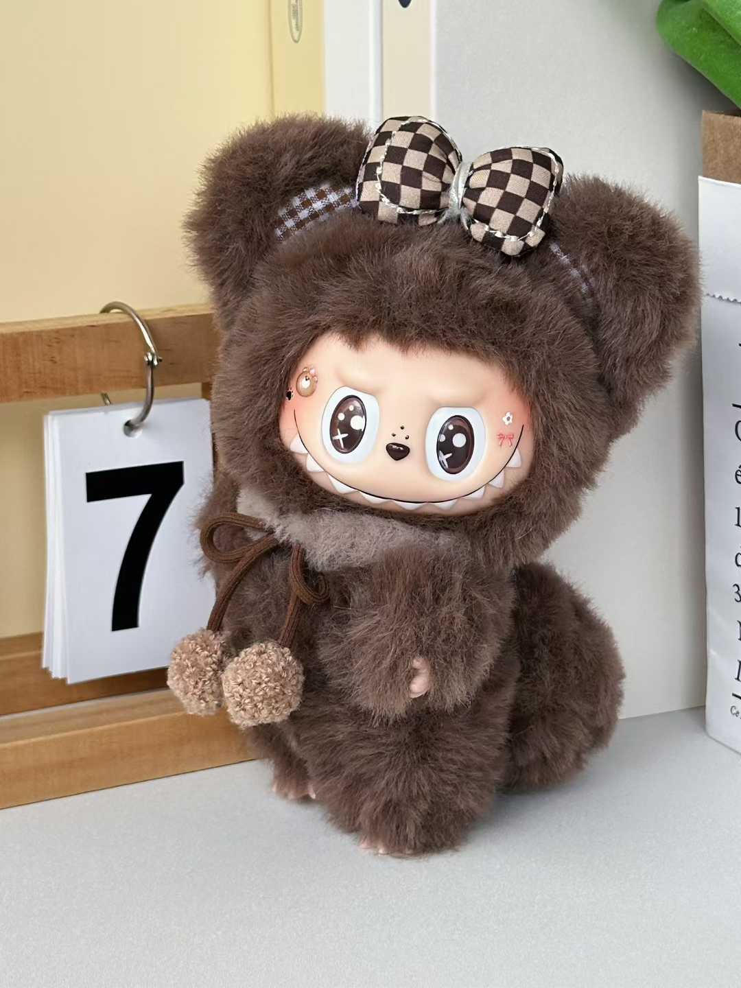 Custom Labubu x A Little Brown Bear - AXing