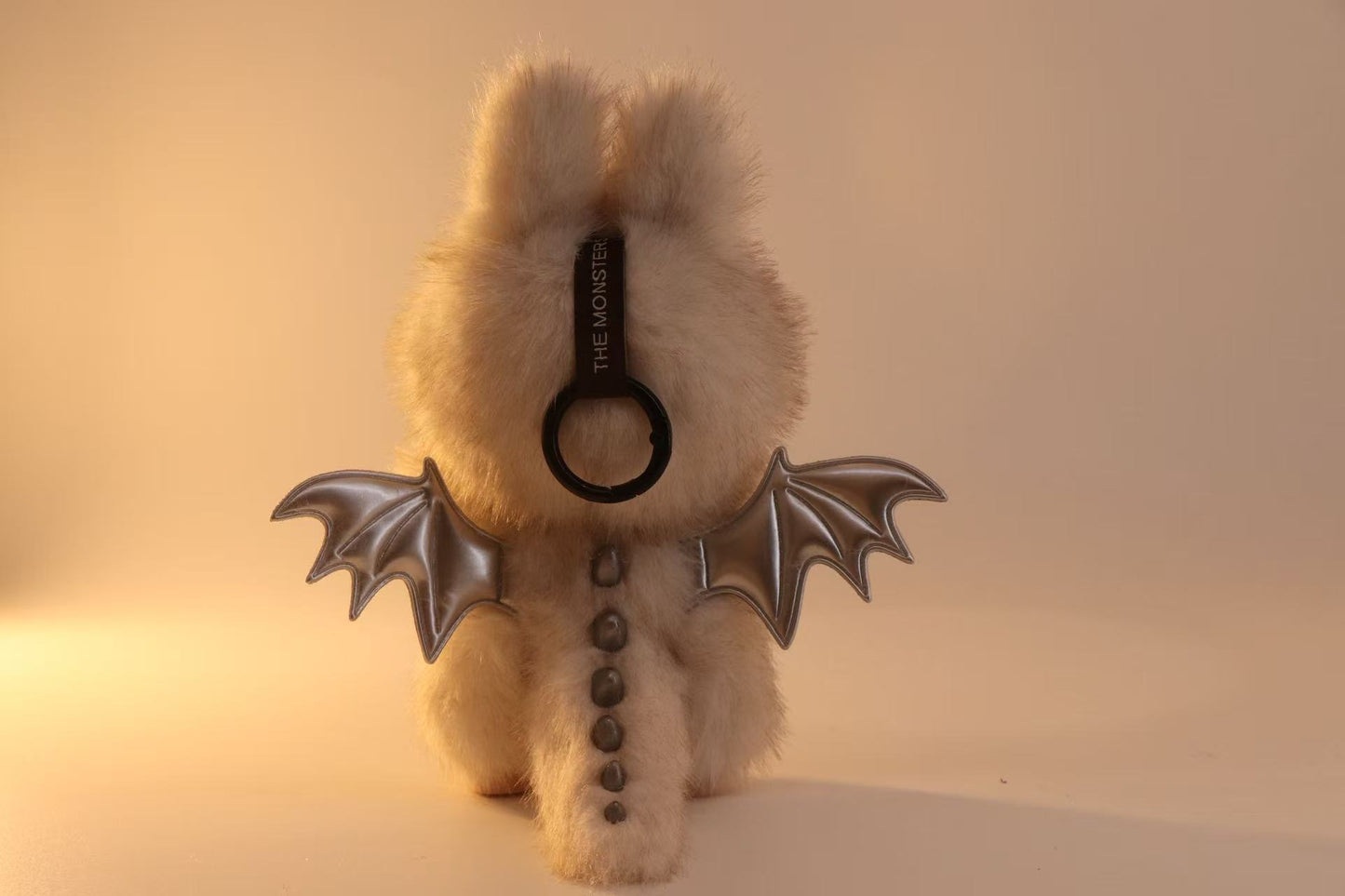 Custom Labubu Fluffy White-Jiangjiang