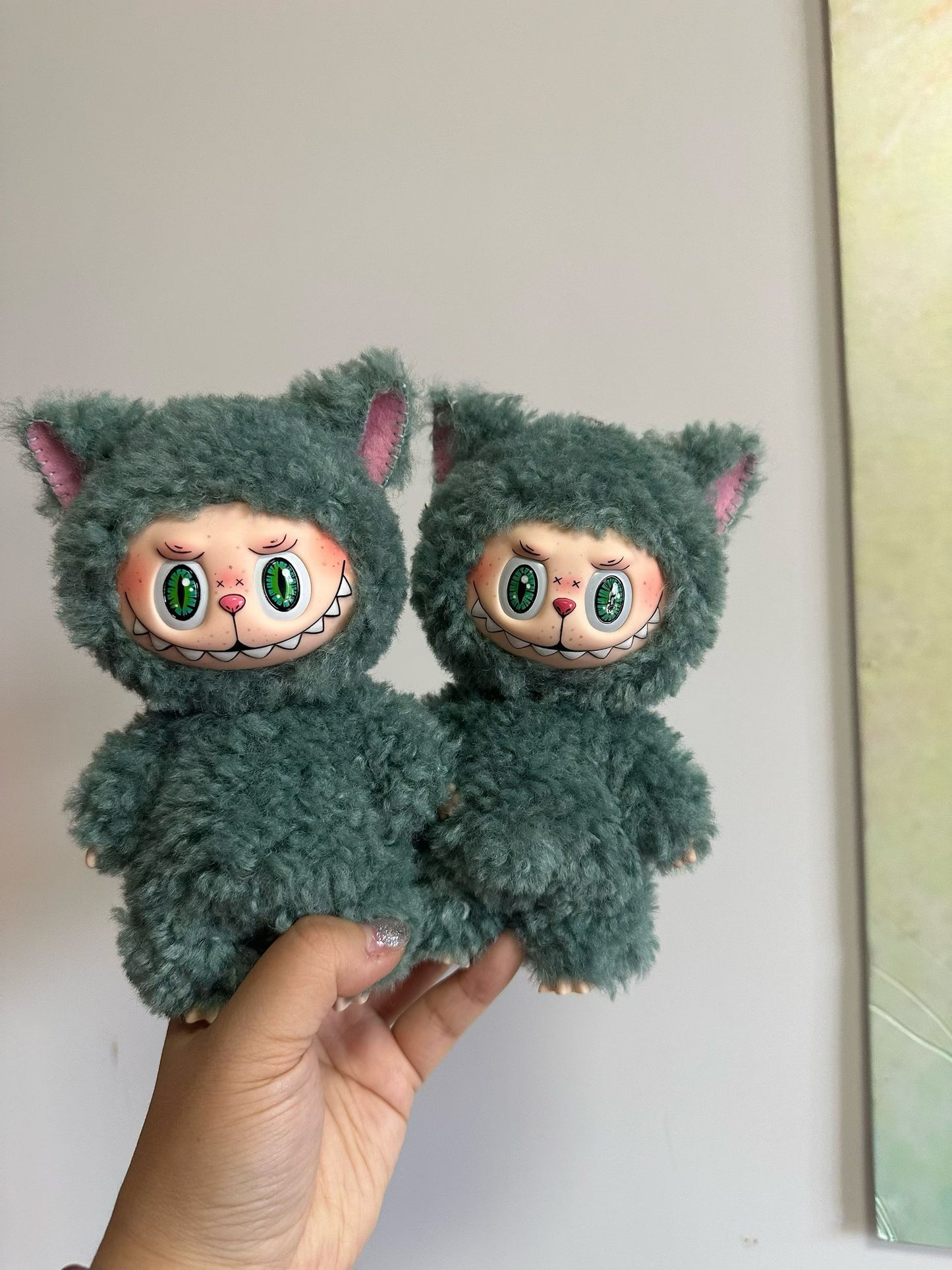 Custom Labubu Naughty Little Curly-haired Kitten - Cihuaer