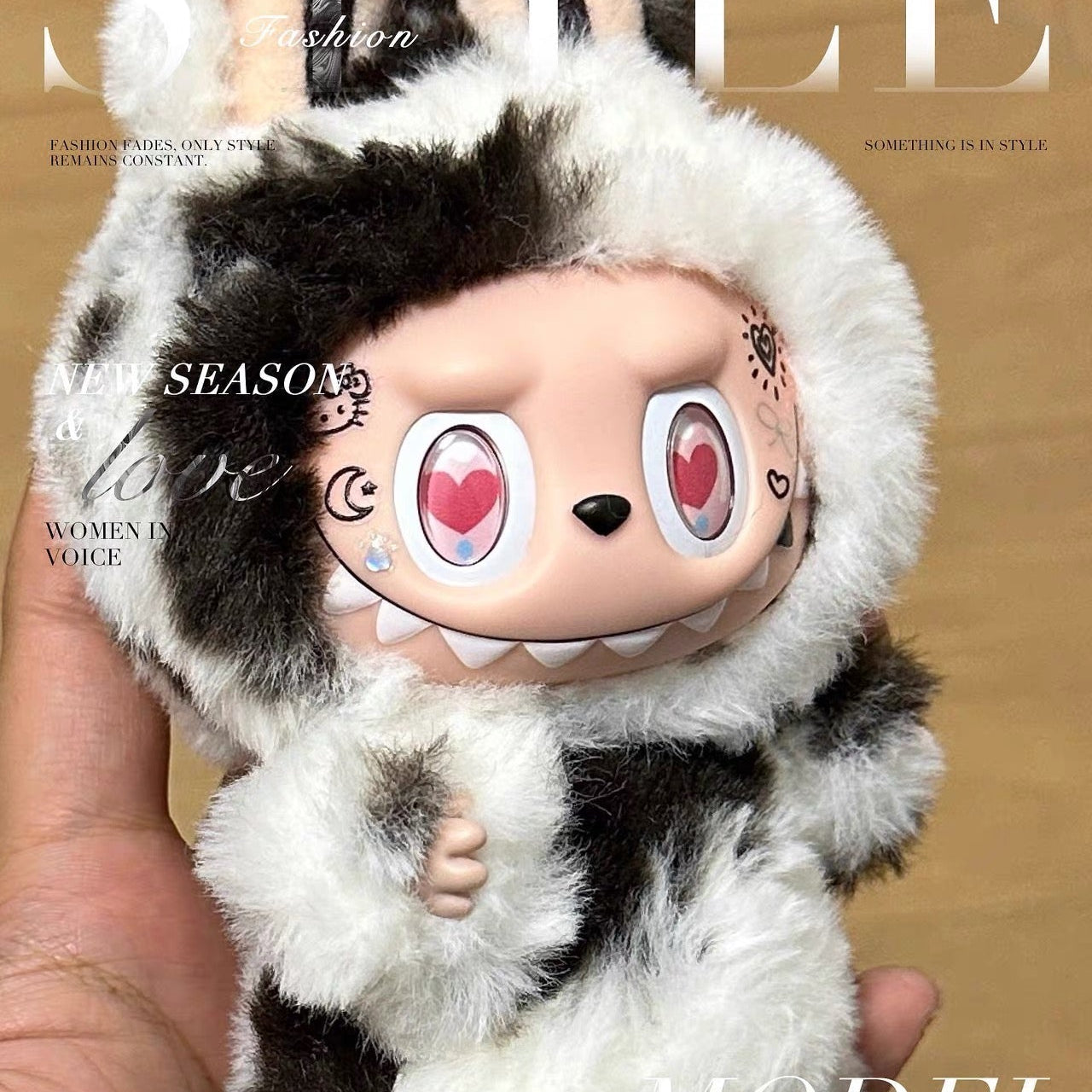 Custom Labubu Zimomo Cow-Jiaojiao