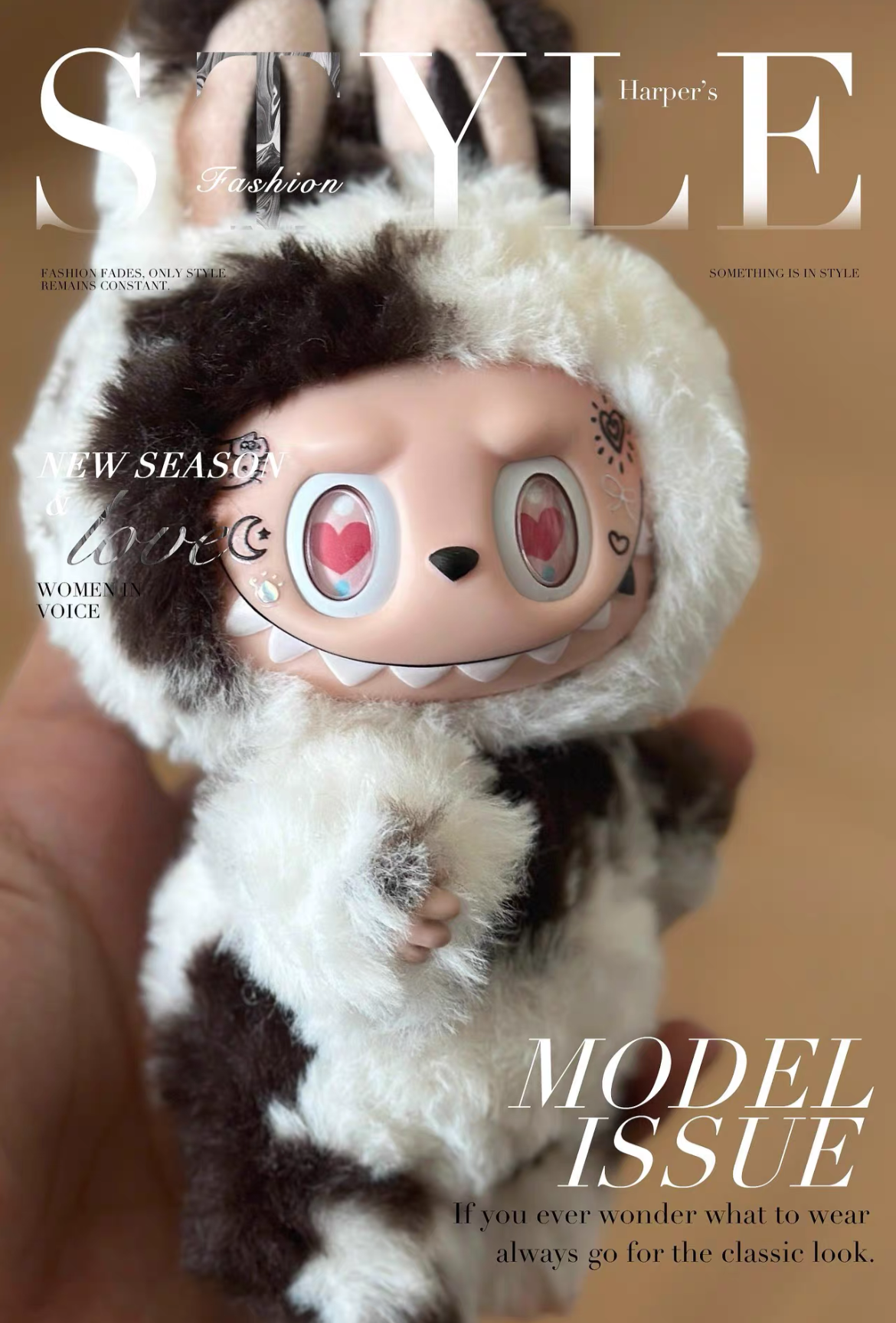 Custom Labubu Zimomo Cow-Jiaojiao