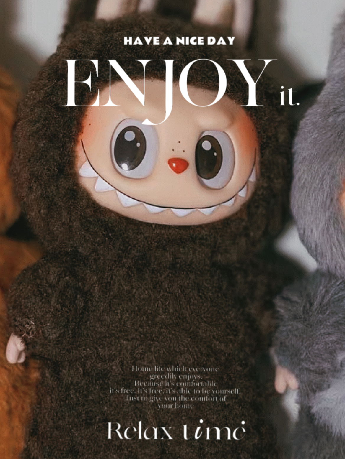 Naughty Little Bubu (Light Brown) by Jiaojiao