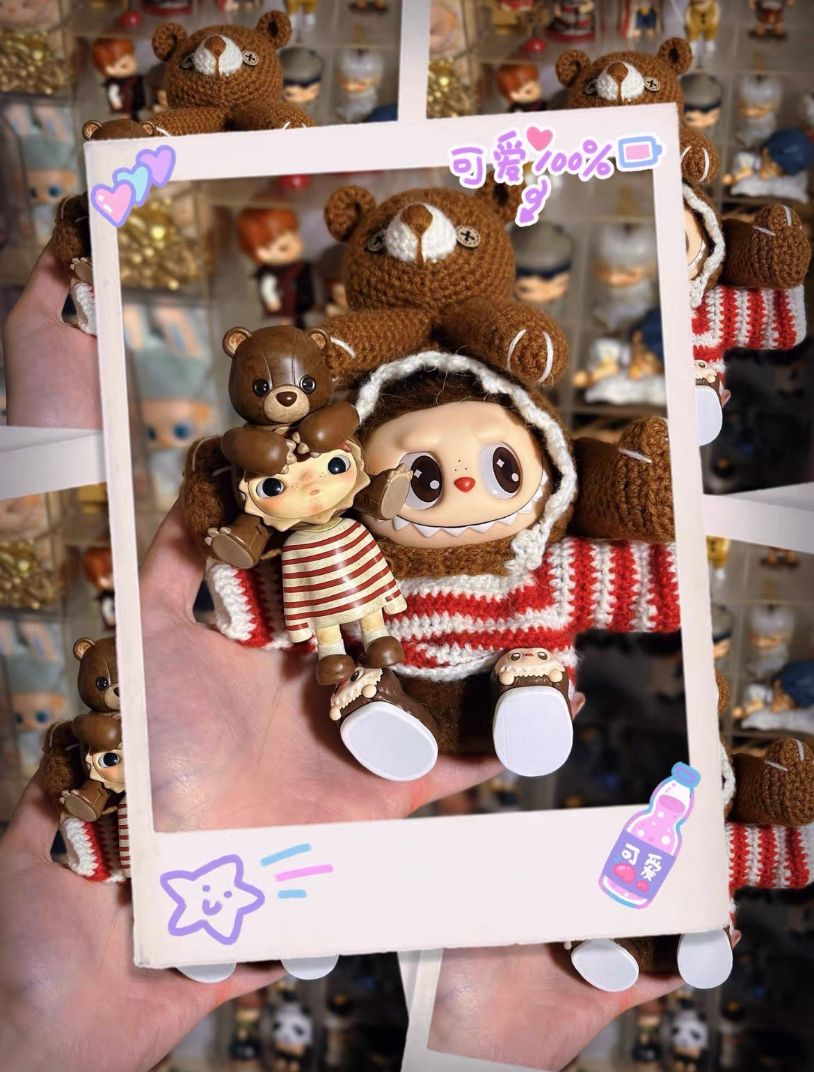 Labubu Bear & Panda Outfit