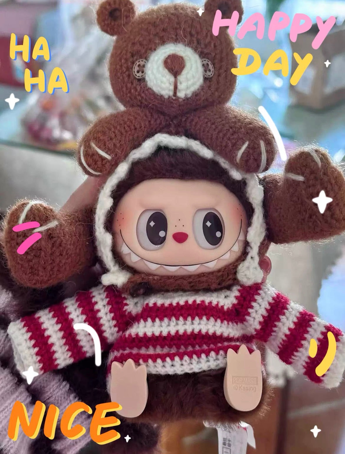 Labubu Bear & Panda Outfit
