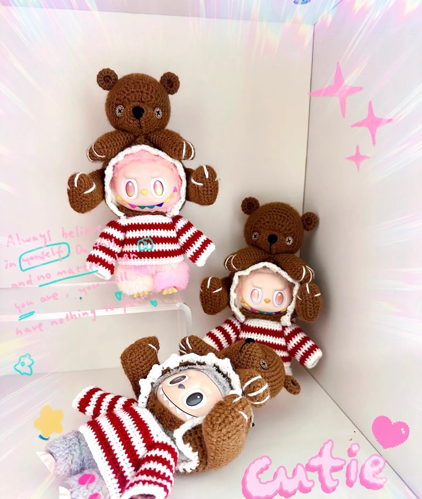 Labubu Bear & Panda Outfit