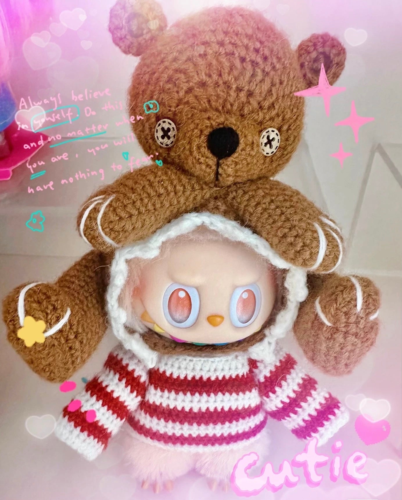 Labubu Bear & Panda Outfit