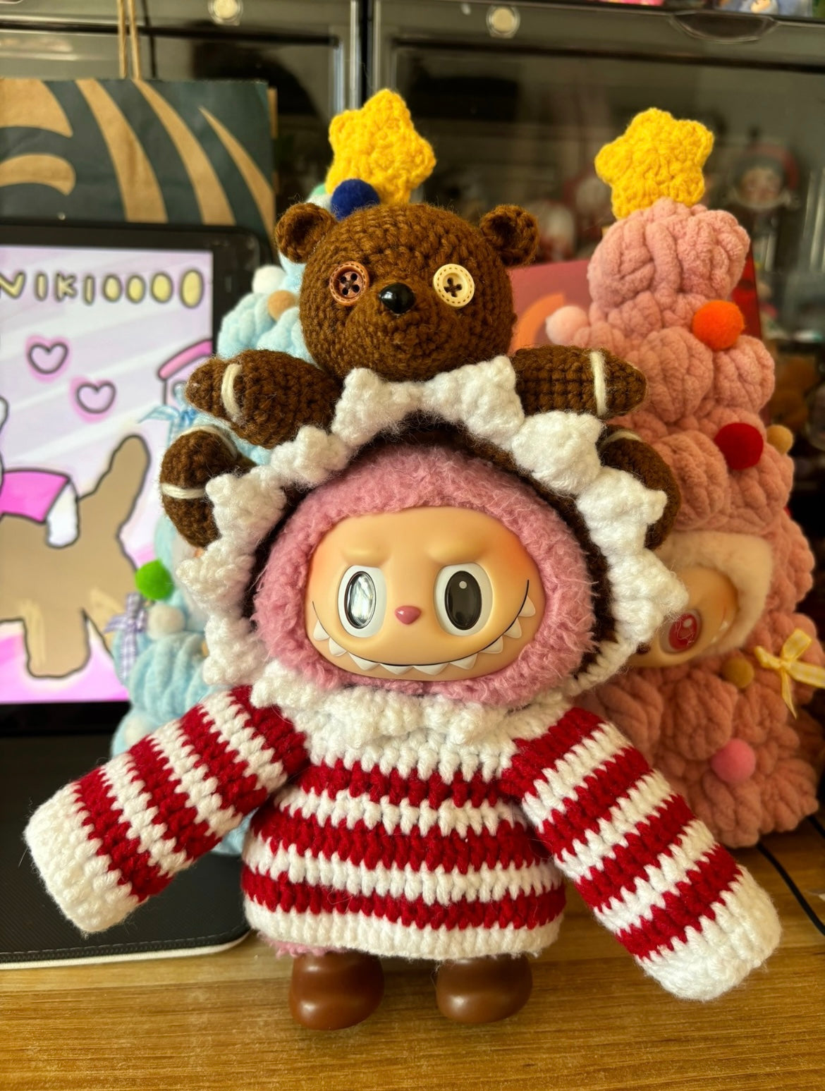 Labubu Bear & Panda Outfit