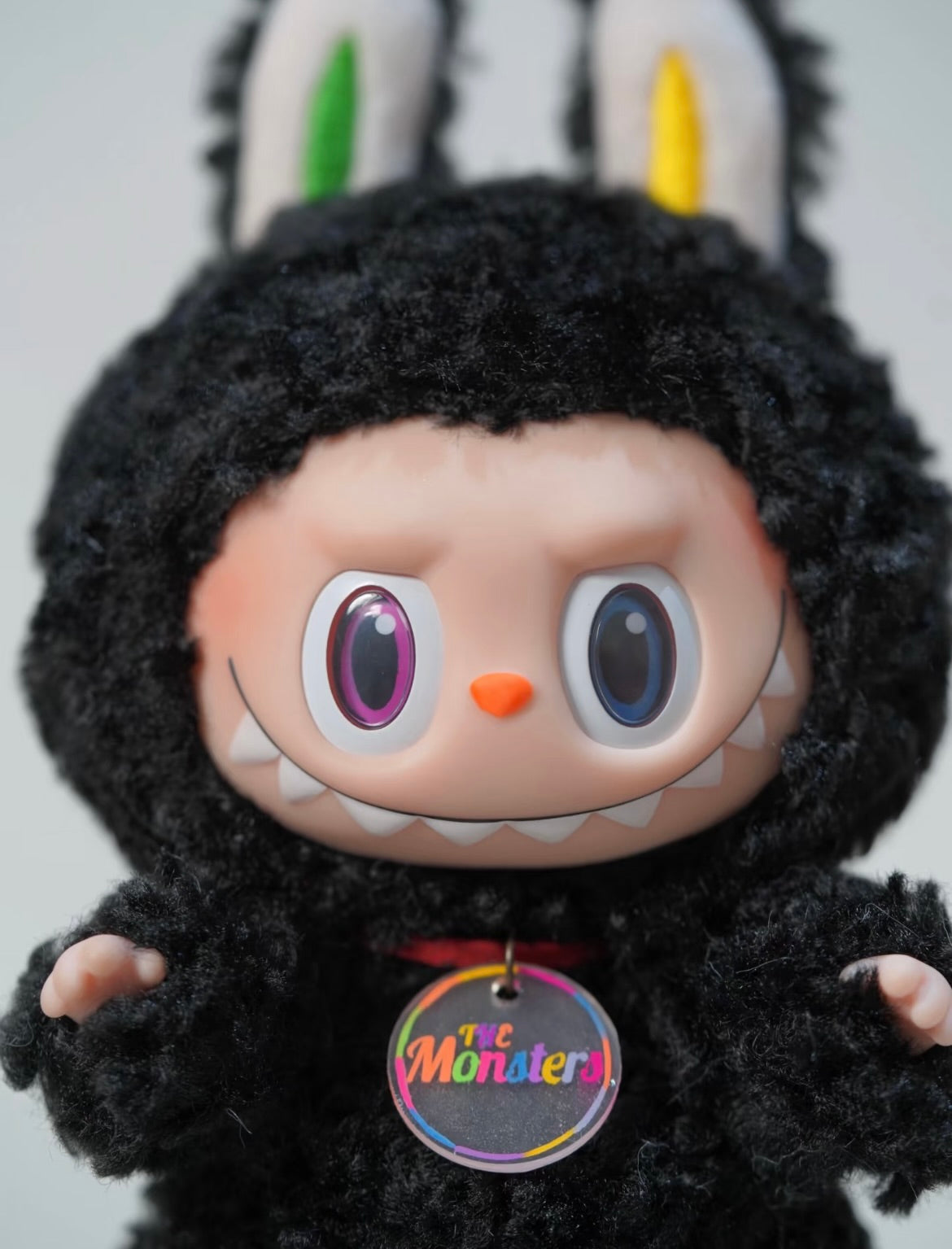 Custom Labubu Rainbow Black White and Brown-Zhanzhan