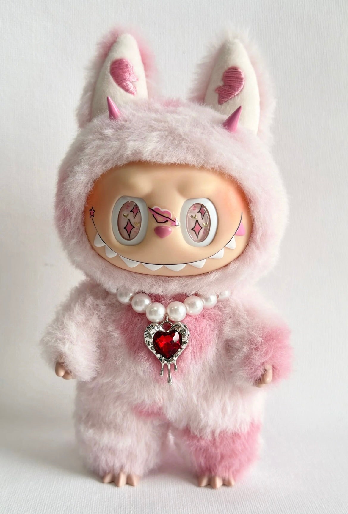 Custom Labubu Pink Devil Queen-Zimeme