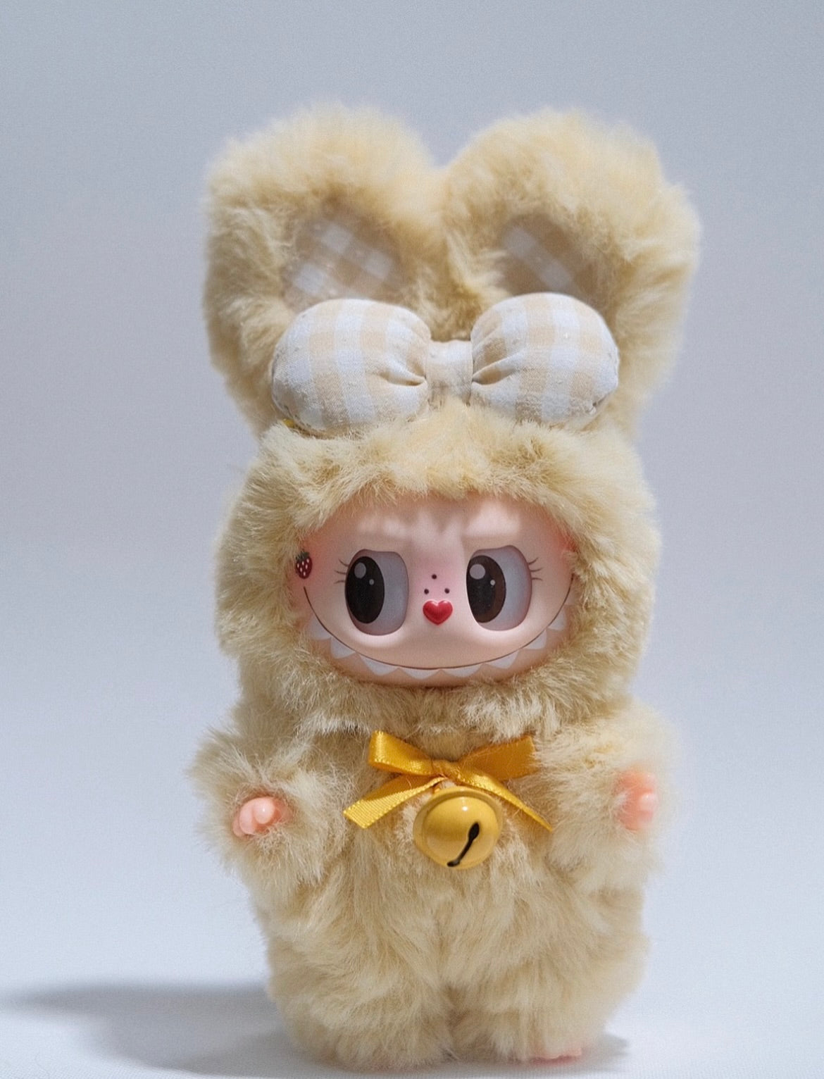 Custom Labubu Yellow Little-Smart-Zhanzhan