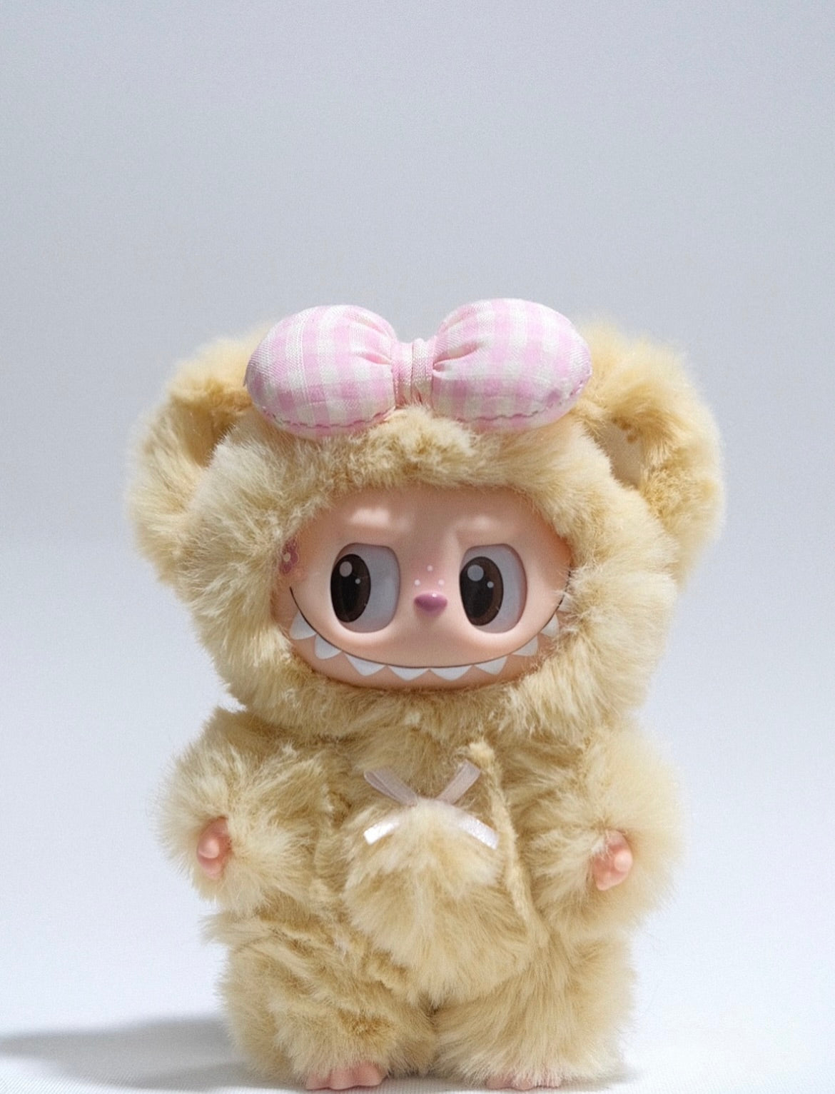 Custom Labubu Yellow Little-Smart-Zhanzhan