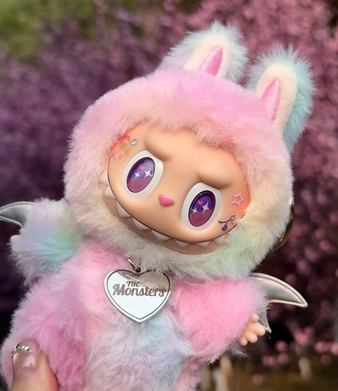 Custom Labubu Rainbow Version by Artist Labubu King