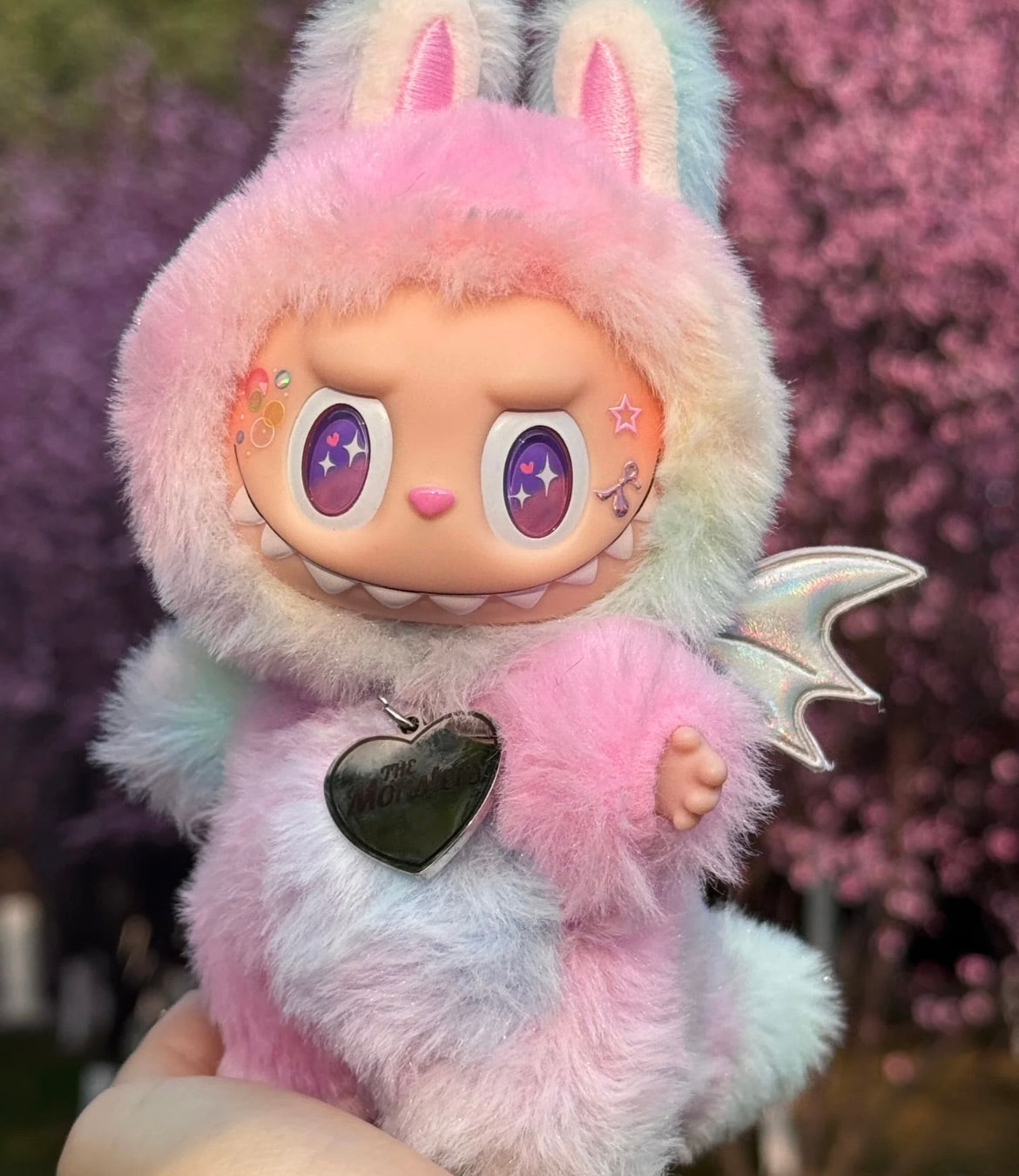 Custom Labubu Rainbow Version by Artist Labubu King