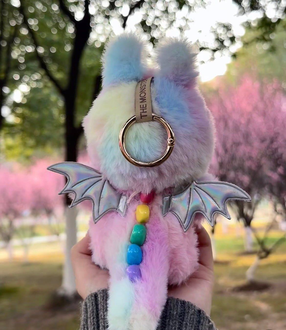 Custom Labubu Rainbow Version by Artist Labubu King