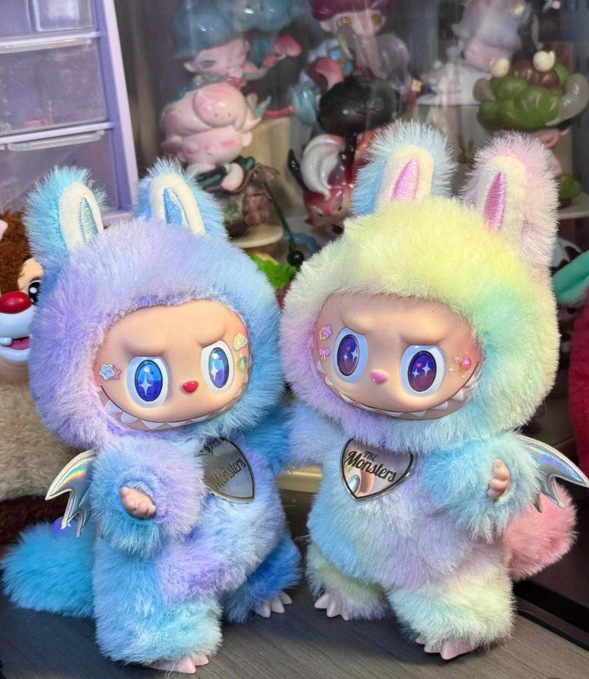 Custom Labubu Rainbow Version by Artist Labubu King