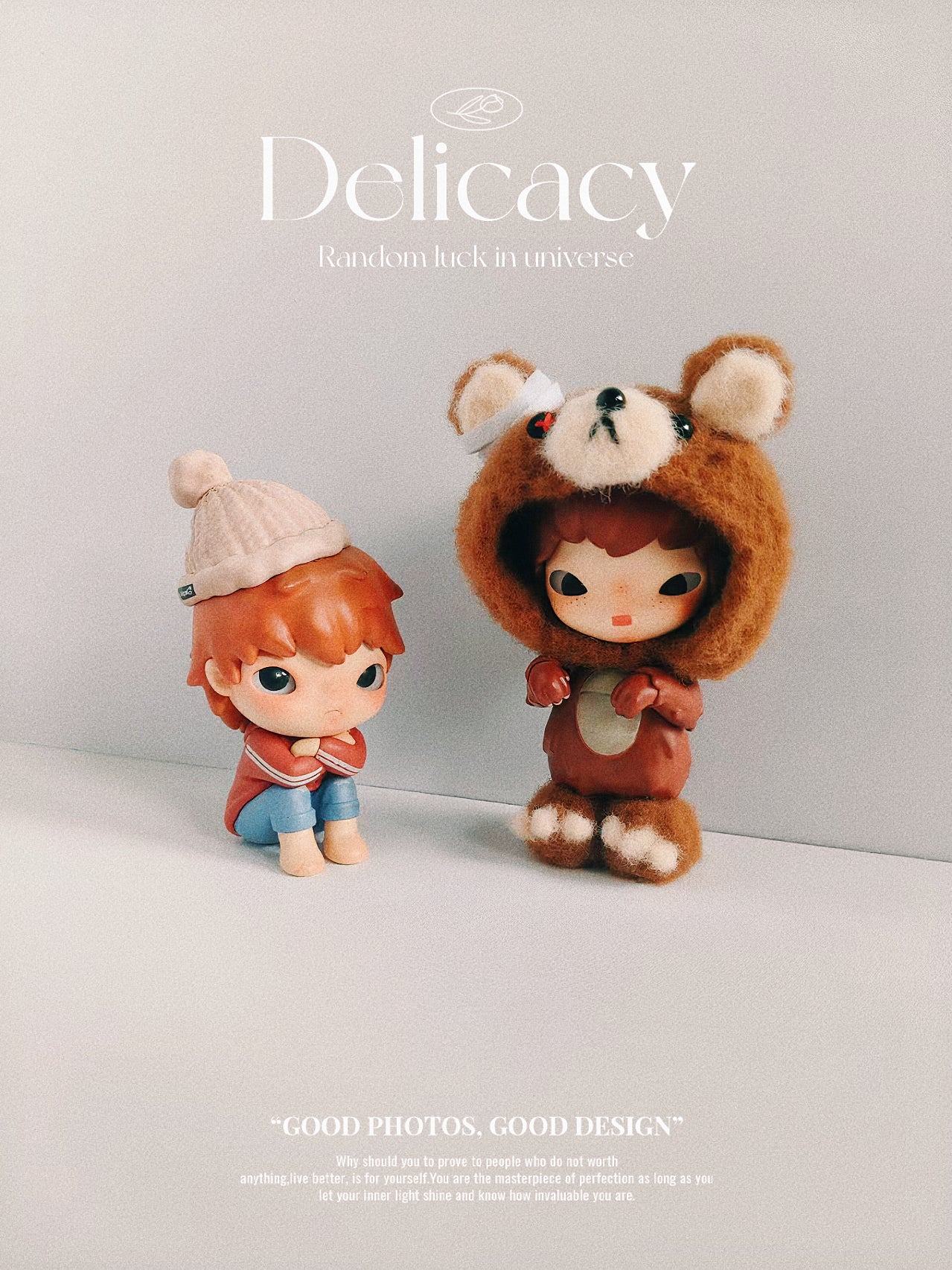 Hirono Fluffy Bear Headpiece-BeiChen