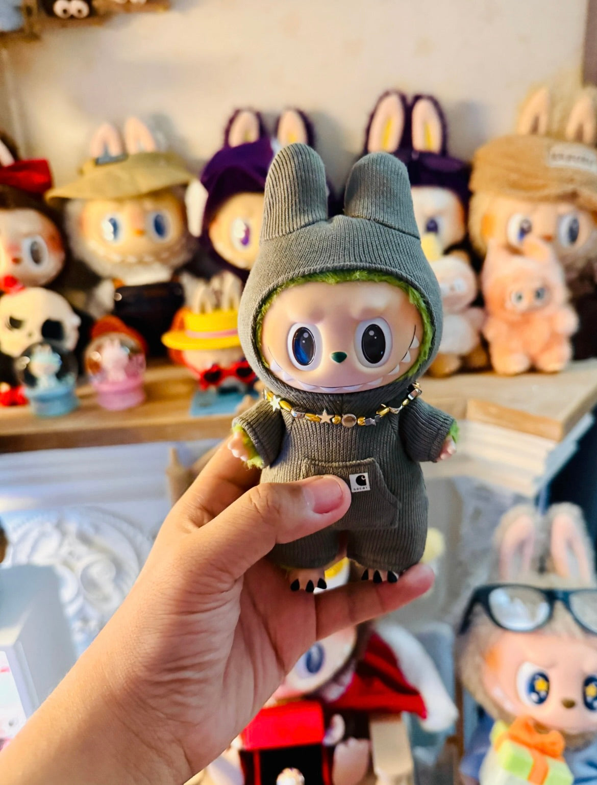 Custom Labubu Sacai x Seventeen-Nuliliuliu
