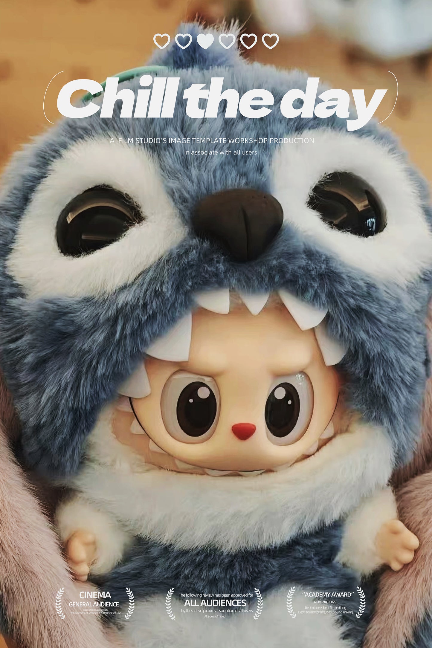 Labubu Stitch Headpiece-Yuan Yu