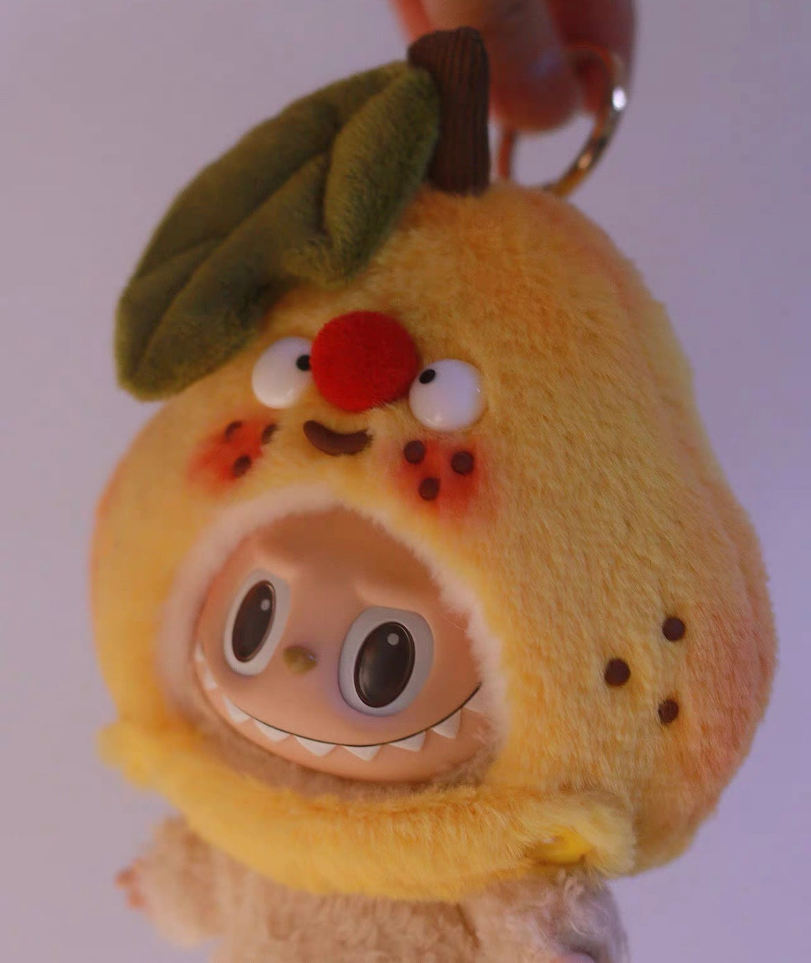 Labubu Pink&Yellow Pear Headpiece-Ye Chestnut