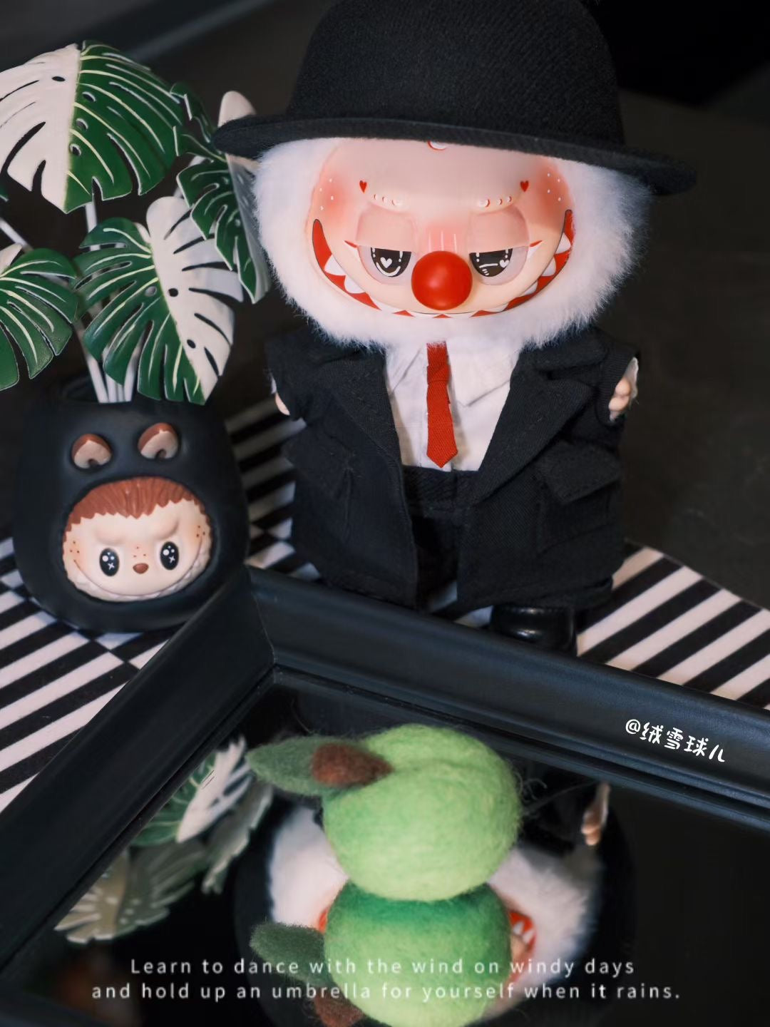 Custom Labubu x The Son of Man - BUBUGU