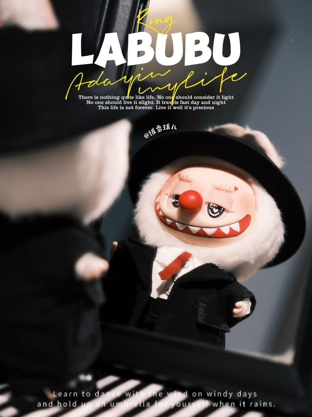Custom Labubu x The Son of Man - BUBUGU