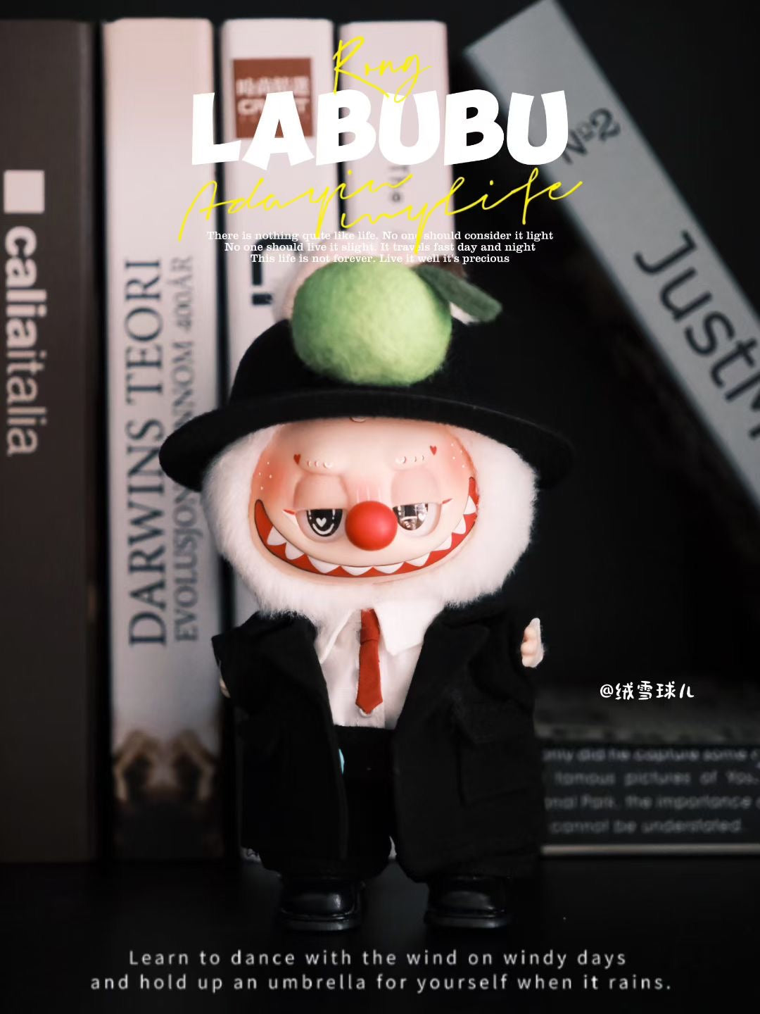 Custom Labubu x The Son of Man - BUBUGU