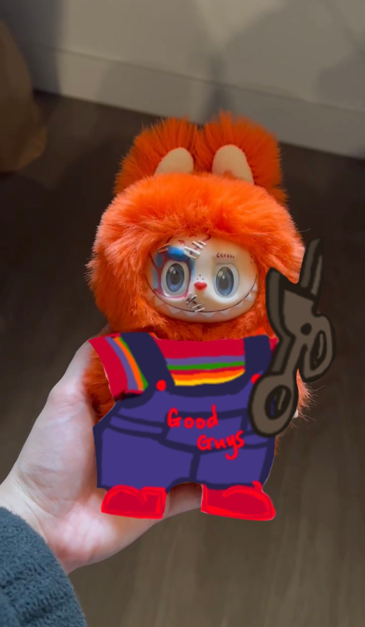 Custom Labubu x Chucky - Jiangjiang