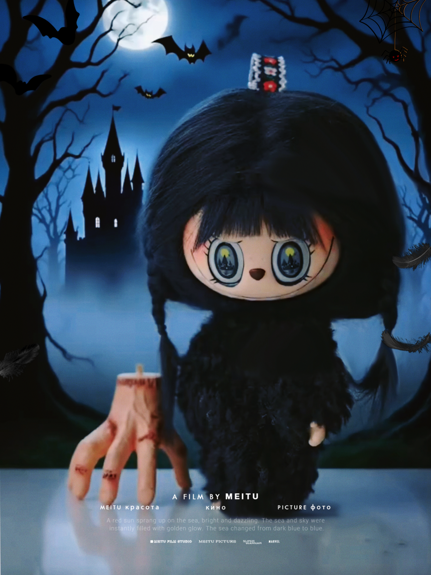 Custom Labubu x Wednesday - Cihuaer