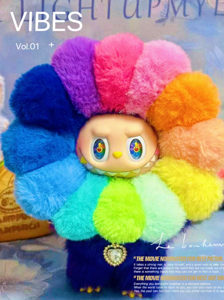 Custom Labubu x Takashi Murakami Sunflower - April