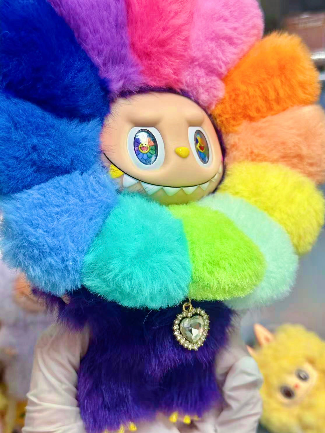 Custom Labubu x Takashi Murakami Sunflower - April