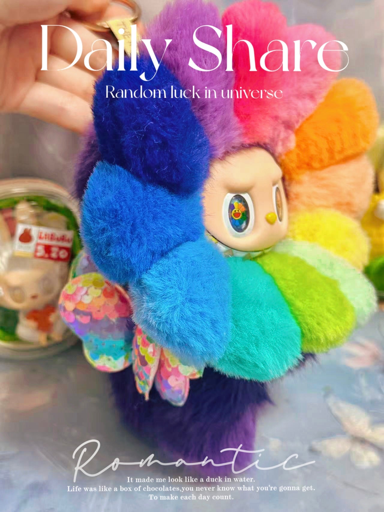Custom Labubu x Takashi Murakami Sunflower - April
