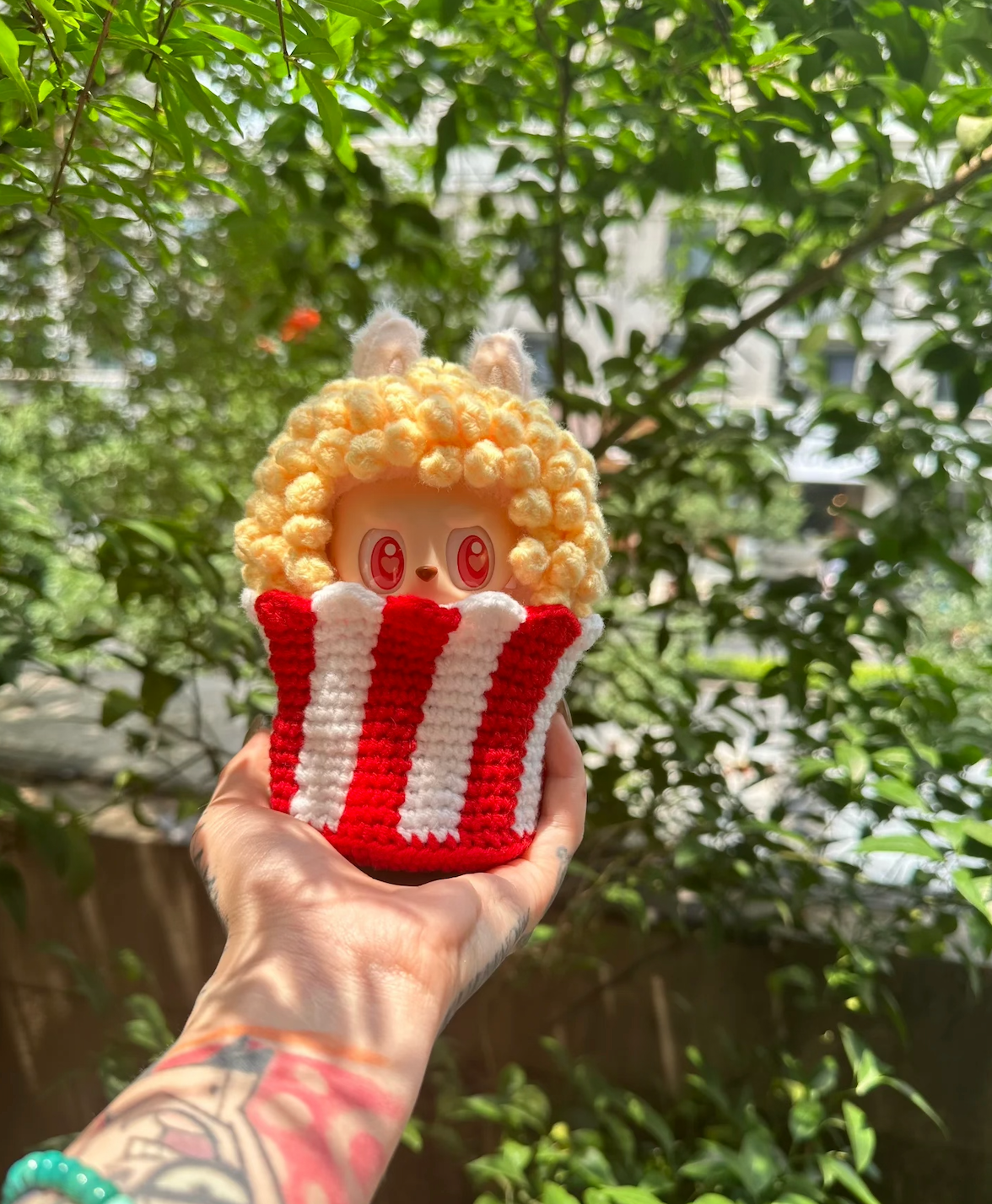 Labubu Popcorn Outfit Clothes