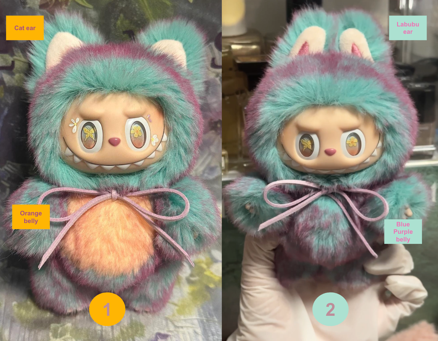 Custom Labubu Sulley Sullivan Monsters Inc-April