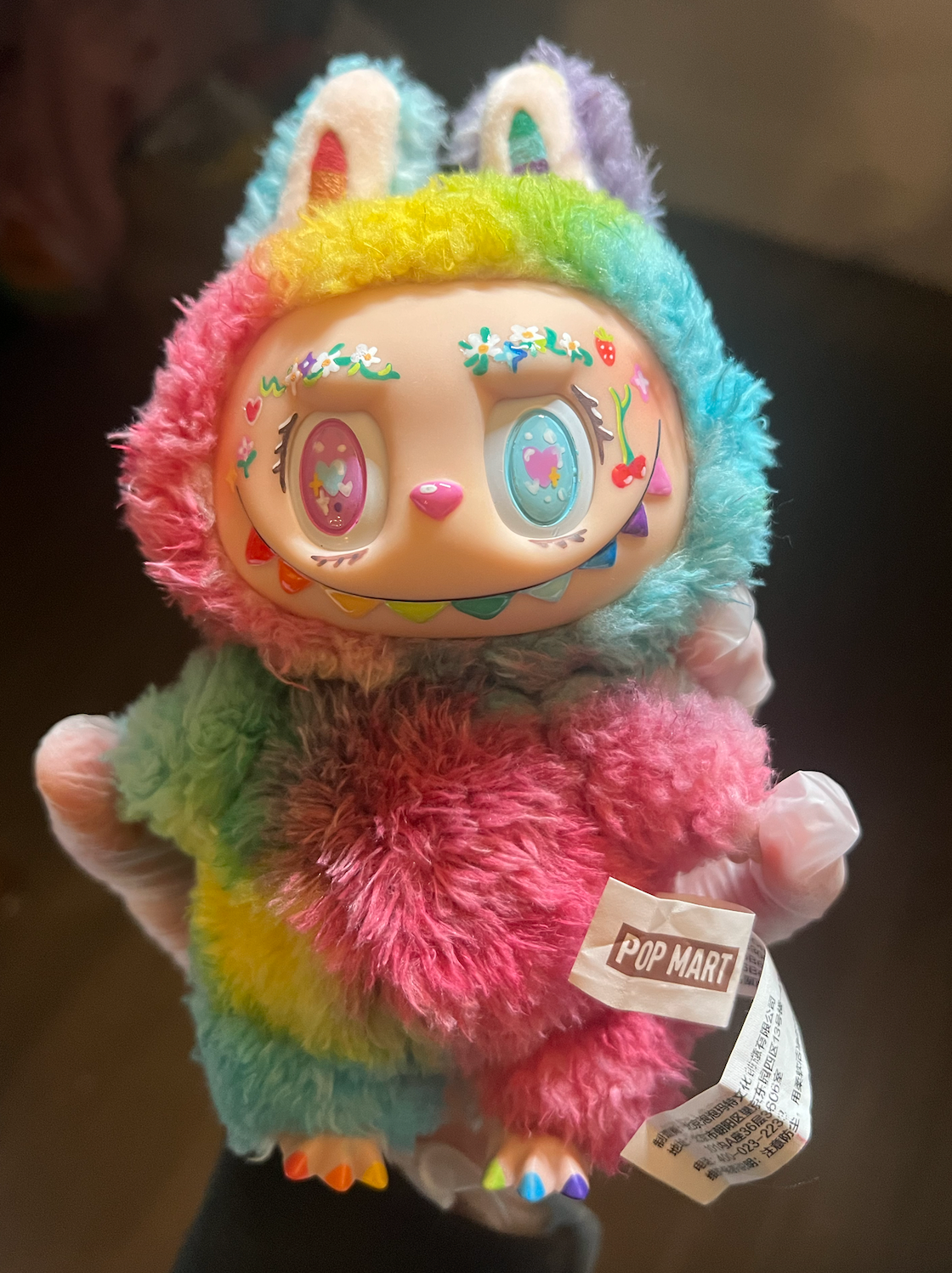 Custom Labubu Rainbow-Lumina