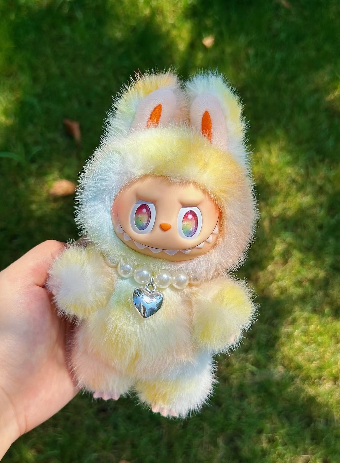 Custom Labubu Orange Sparkling-Nuliniuniu