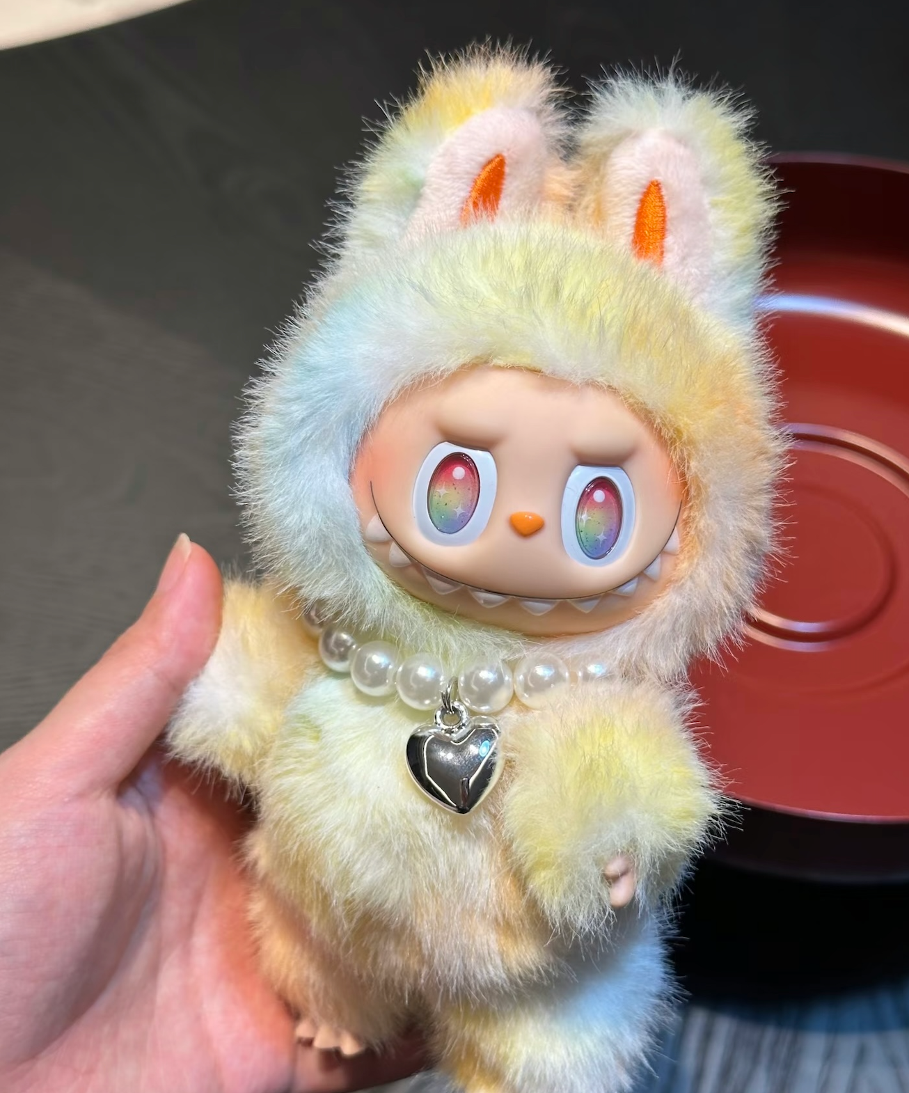 Custom Labubu Orange Sparkling-Nuliniuniu