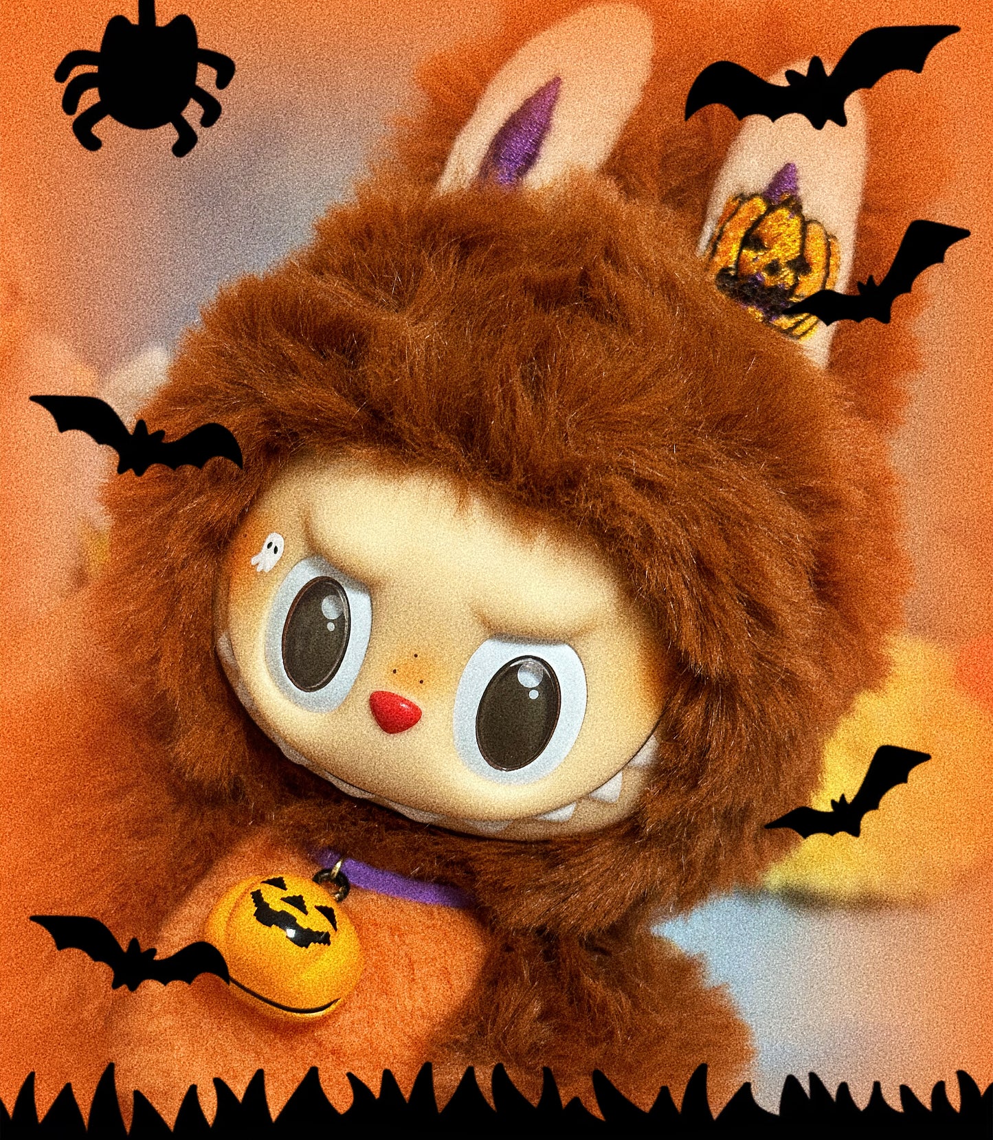 Custom Labubu Halloween Pumpkin - April