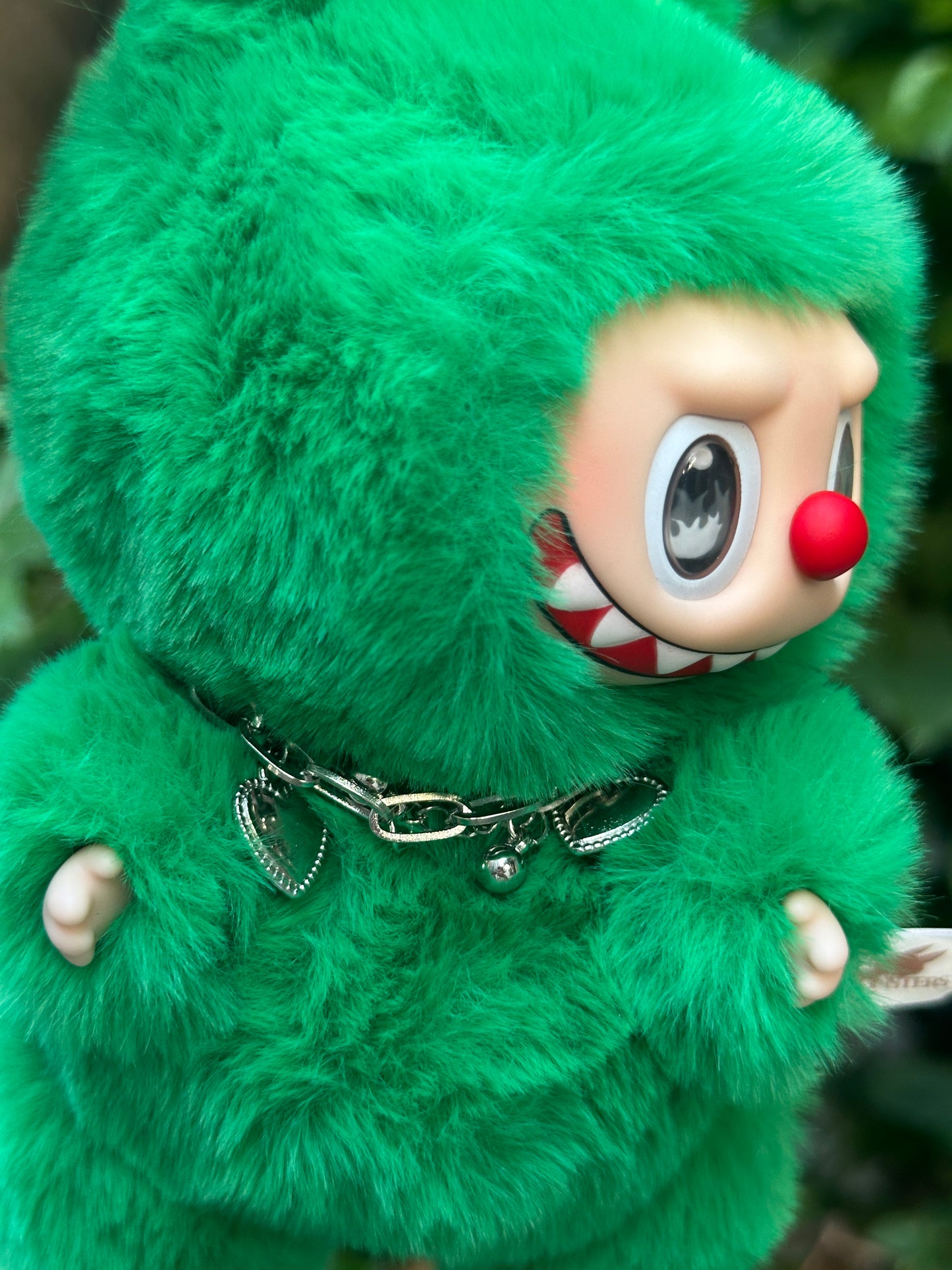Custom Labubu Green Ganster Clown Version-Yaoyao
