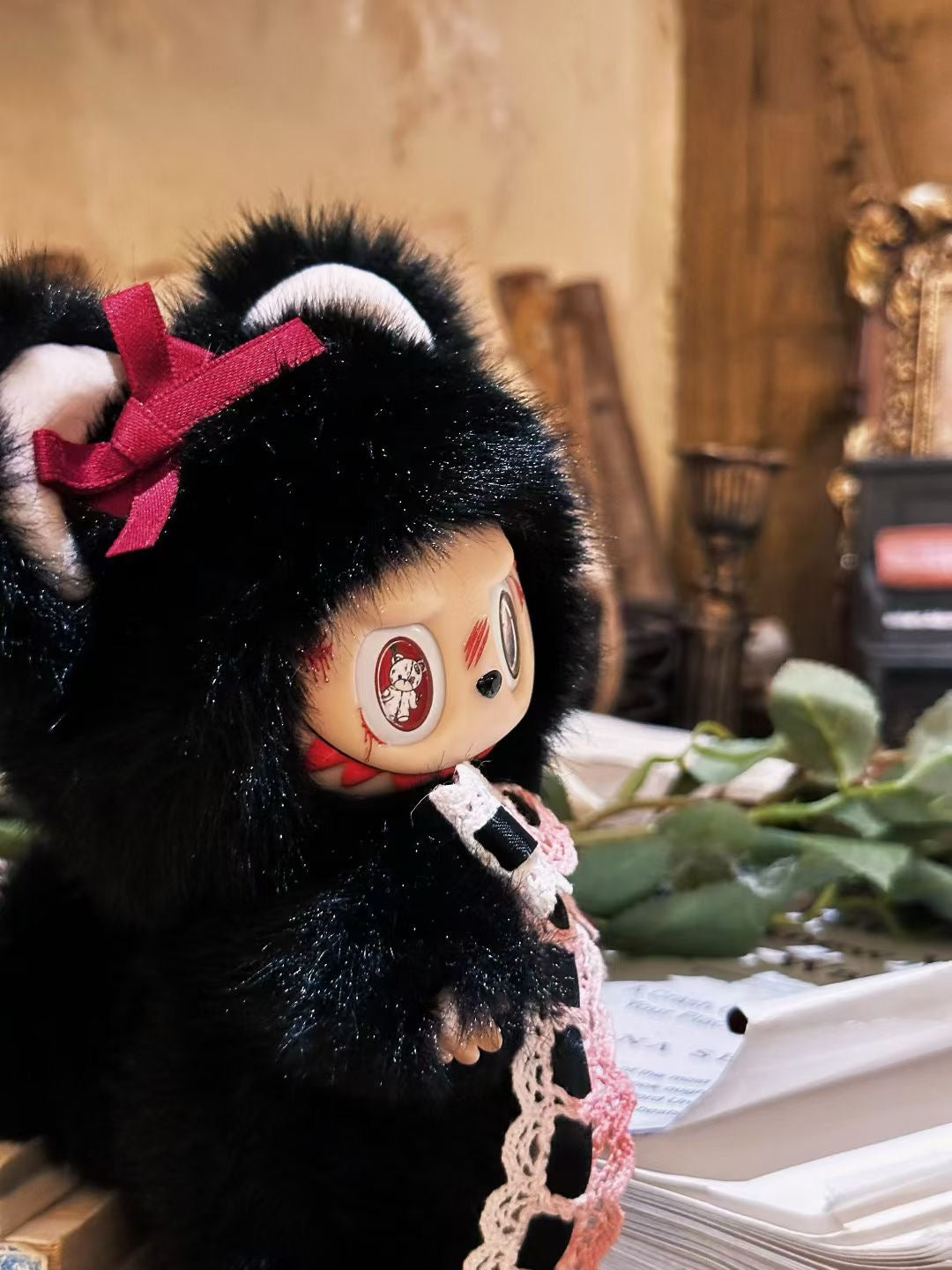 Custom Labubu Kill Bear(Bill) - AXing