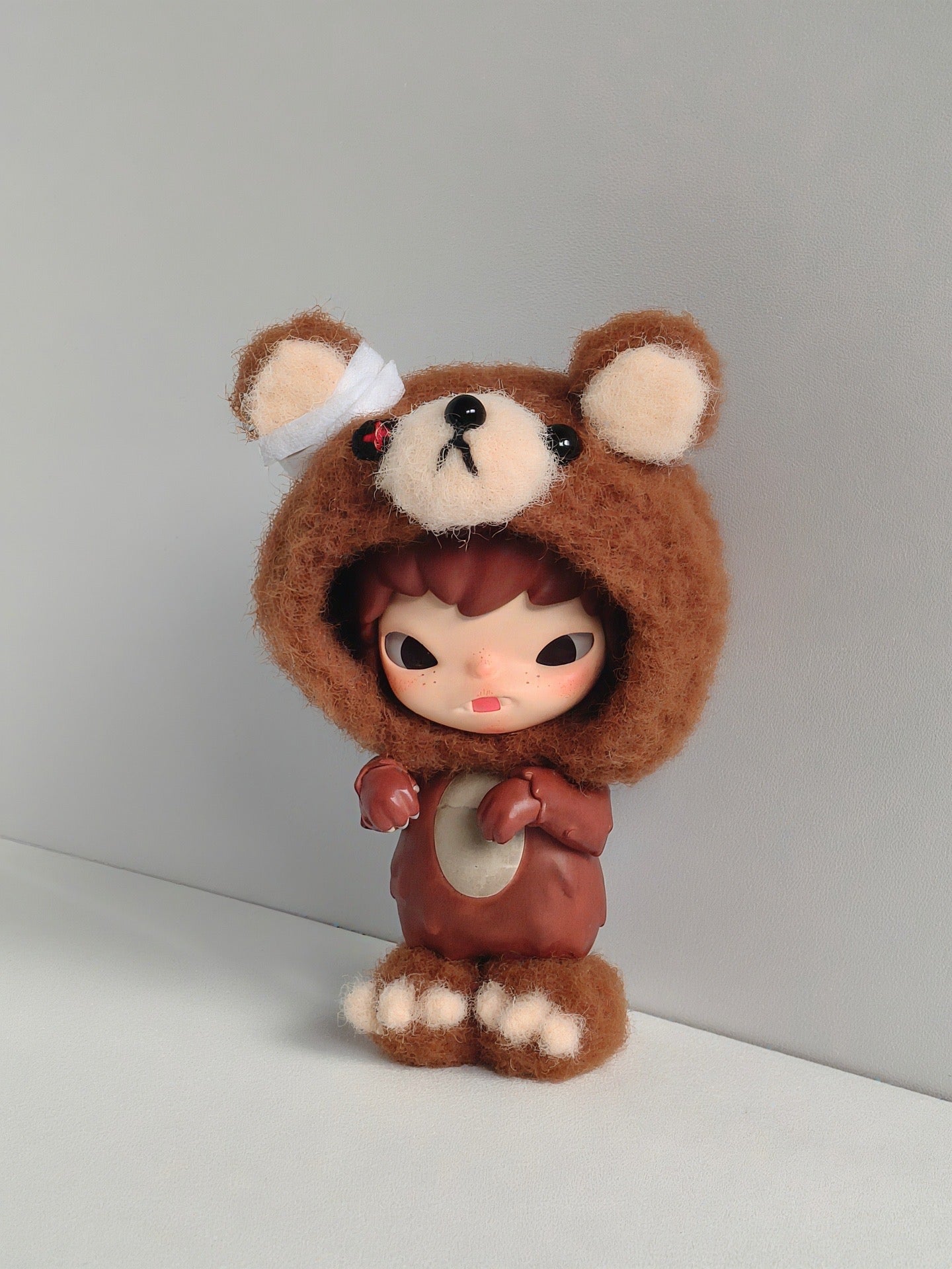Hirono Fluffy Bear Headpiece-BeiChen