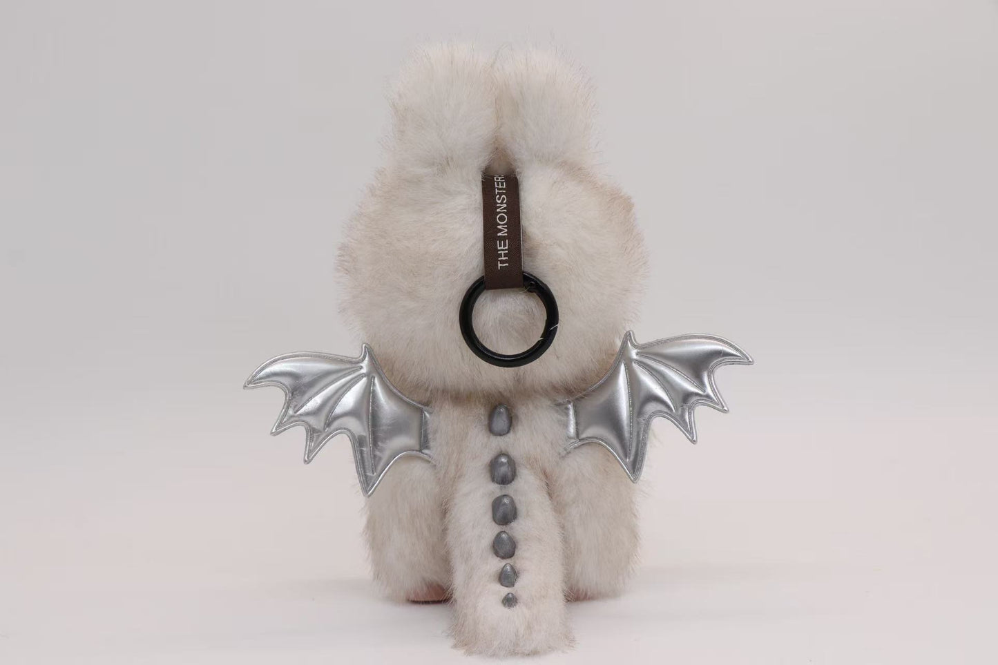Custom Labubu Fluffy White-Jiangjiang