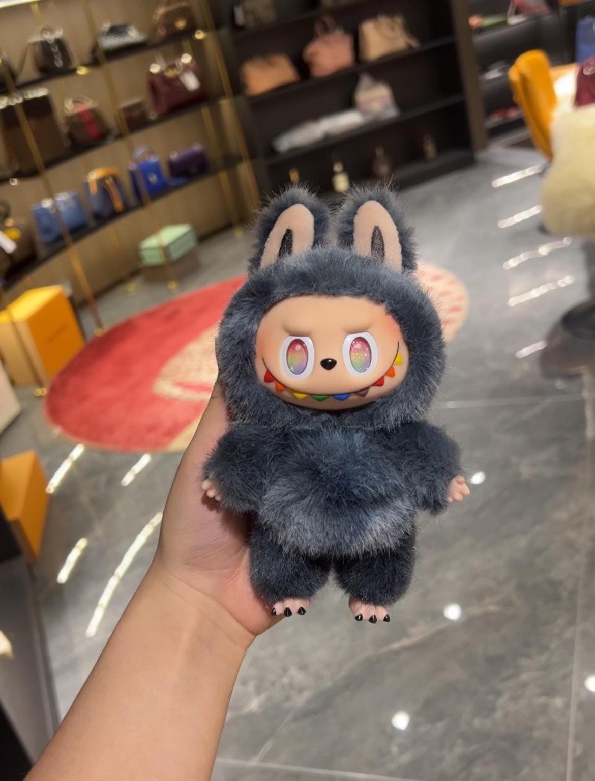 Custom Labubu Zimomo Big into Energy Secret