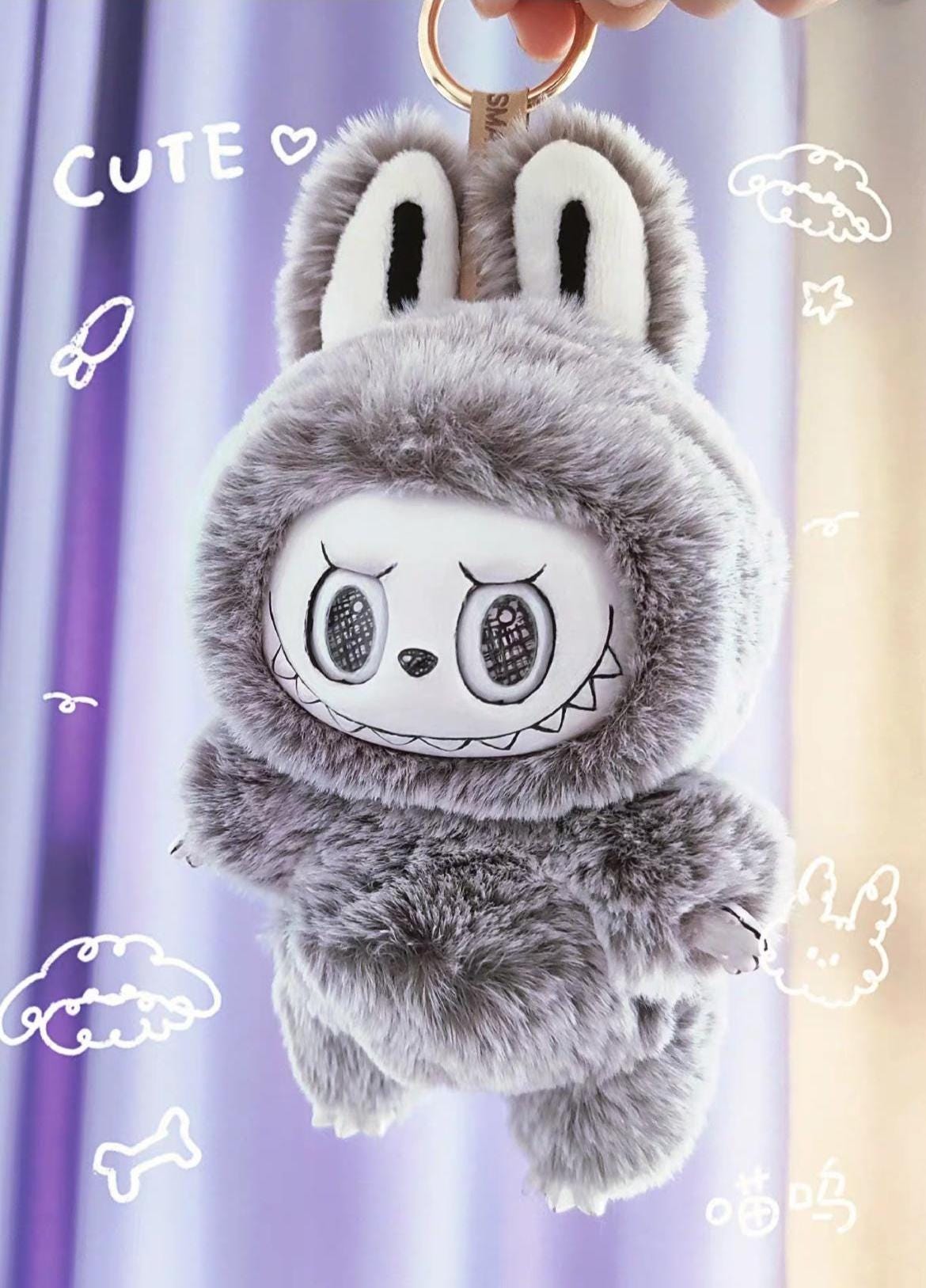 Custom Labubu Sketch-Hutu