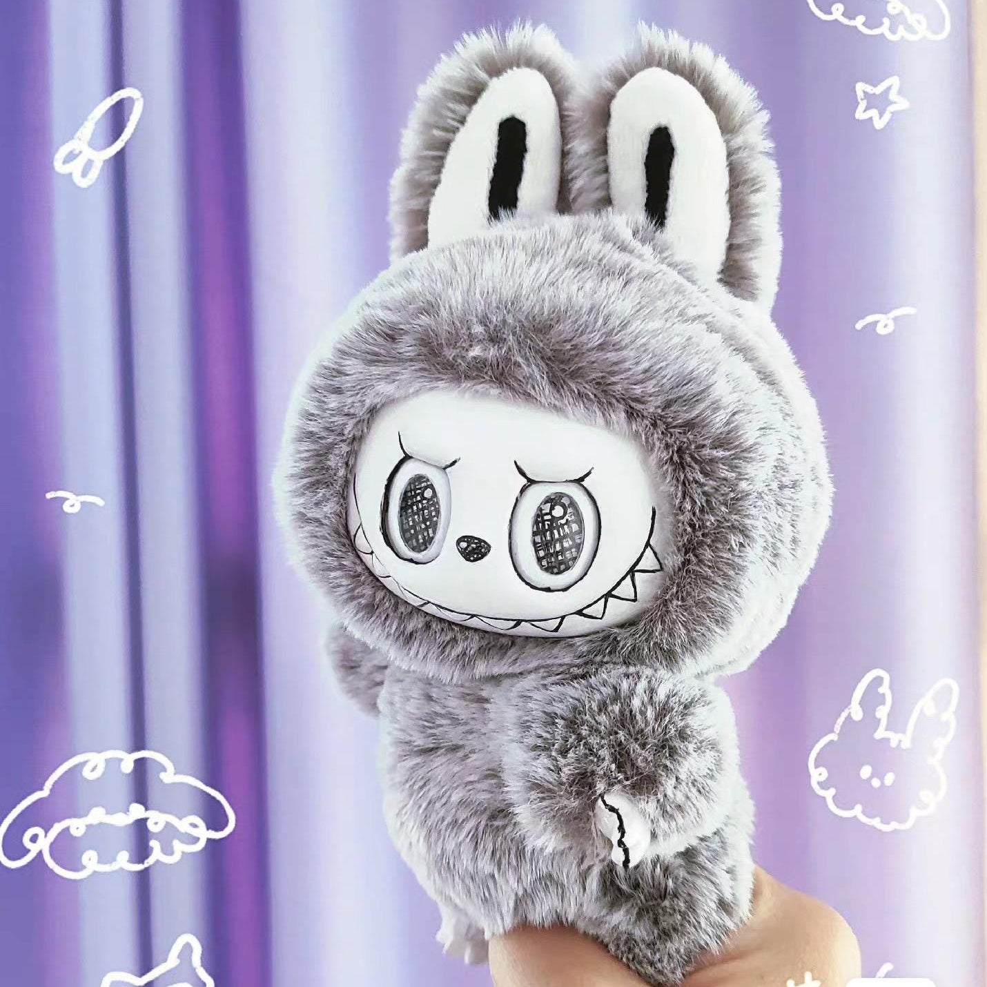 Custom Labubu Sketch-Hutu