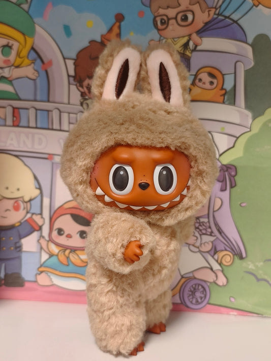 Custom Labubu Mini Time to Chill Sun-tanned Look - Jiangjiang&Song