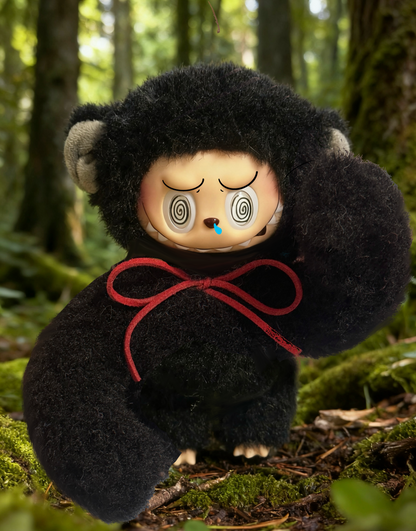 Banana-Hungry Gorilla by April