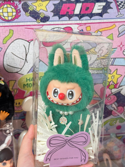 Custom Labubu Green Ganster Clown Version-Yaoyao