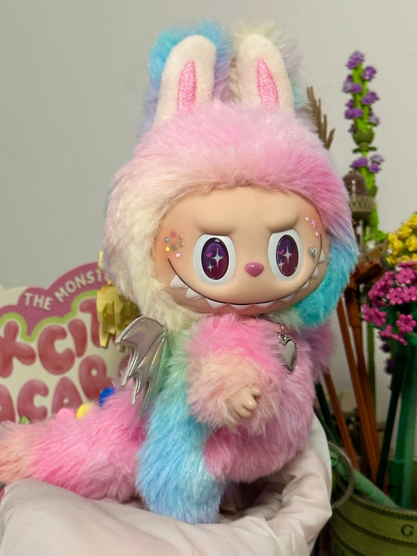 Marshmallow Rainbow Version by Labubu King