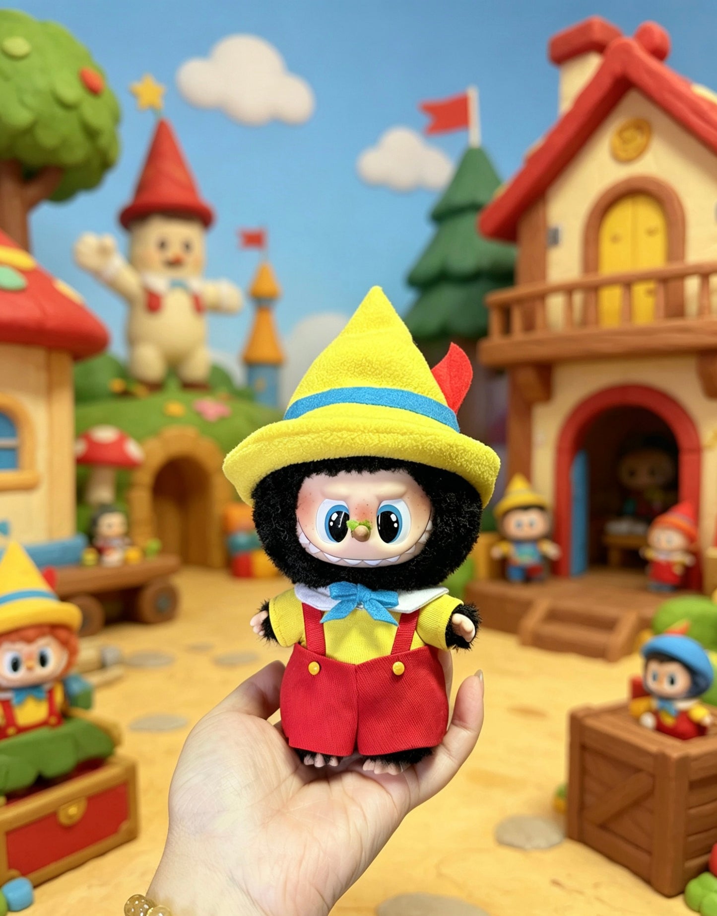Pinocchio x Labubu by Cihuaer